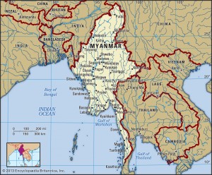 Myanmar-map-boundaries-cities-locator