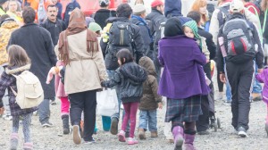 Drehscheibe Köln-Bonn Airport - Ankunft Flüchtlinge 5. Oktober
